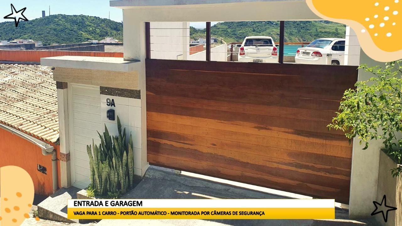 Апартаменты Casa Na Prainha Com Ar-Condicionado E Garagem Арраял-ду-Кабу Экстерьер фото